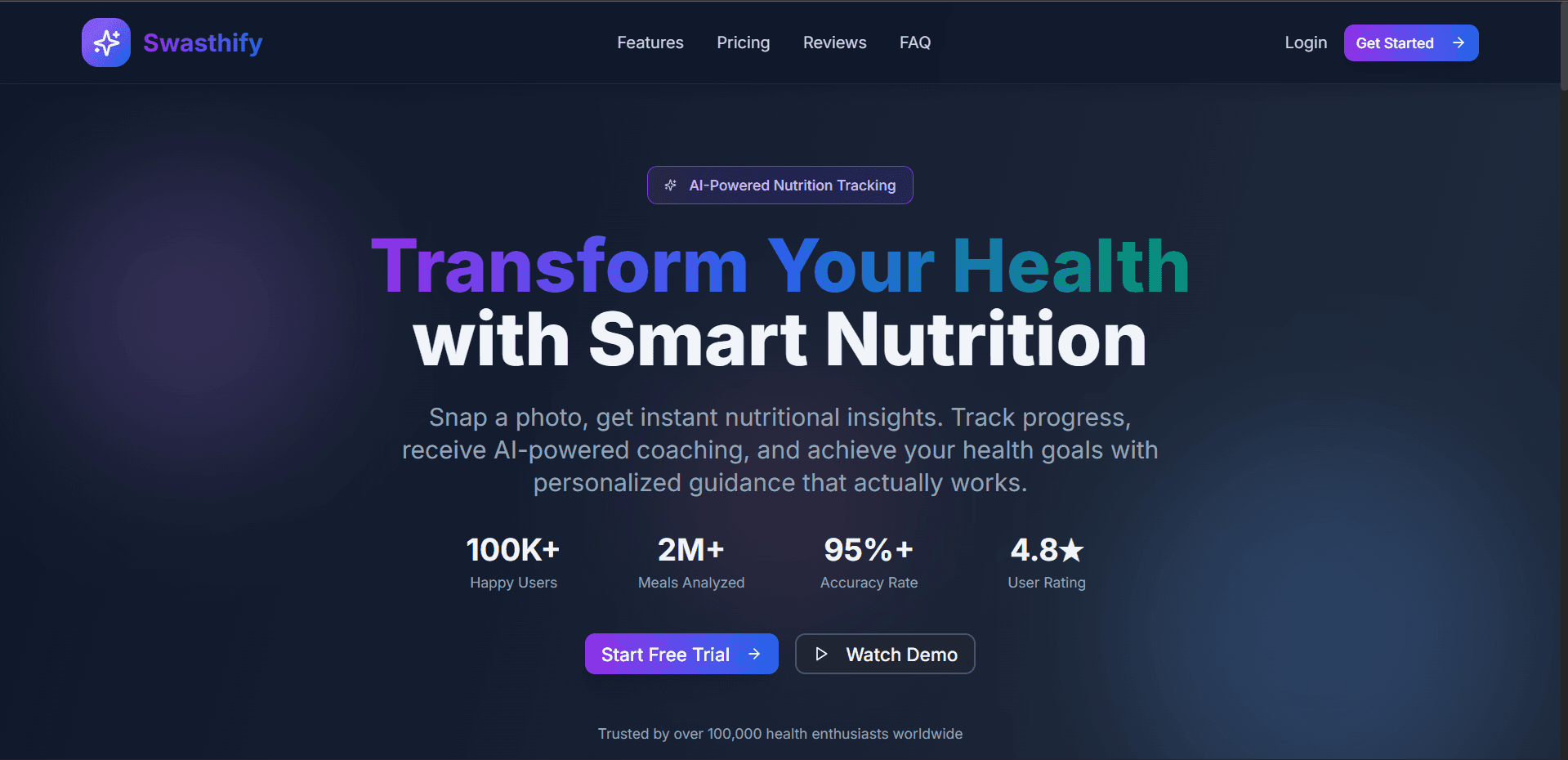 Swasthify App Screenshot